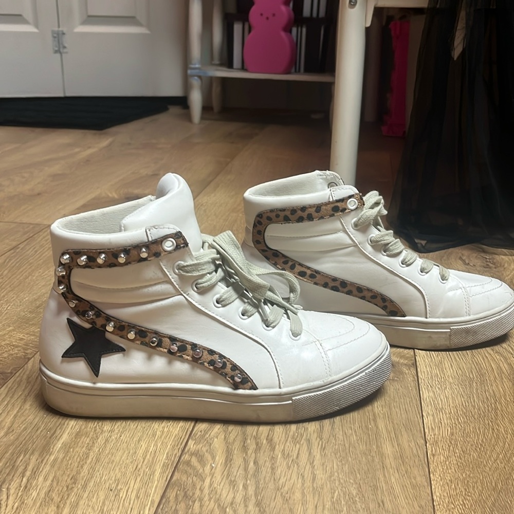 Ccocci Leopard Print Sneakers